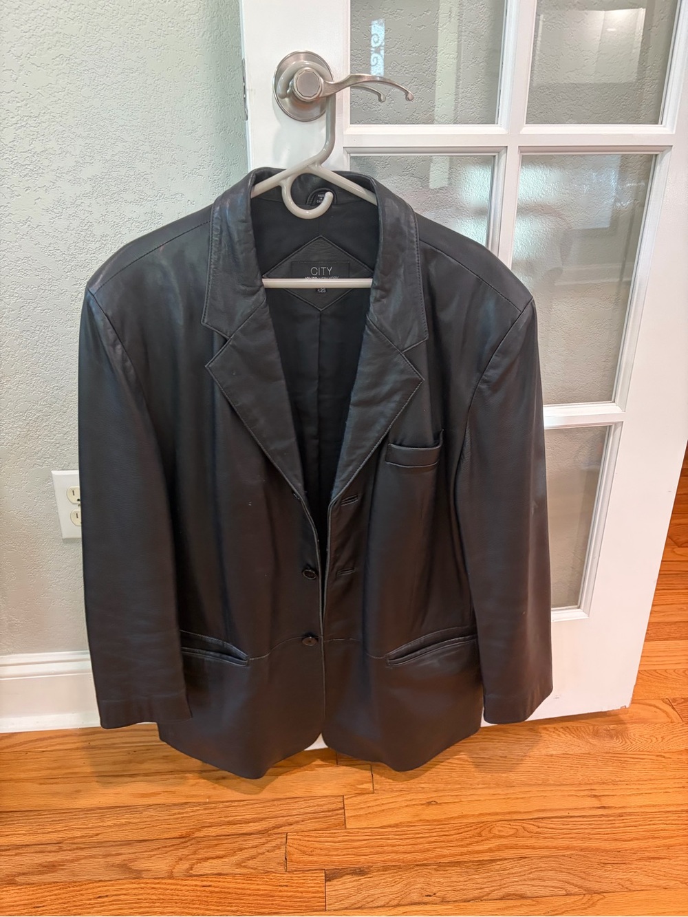 Vintage Jones New York Black Leather Jacket